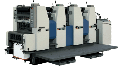 Dayton Creative Printing offset printing press